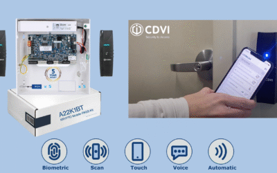 Unlocking the Future: CDVI’s A22K1BT Kit Delivers Modern, Mobile Access Control with Military-Grade Encryption