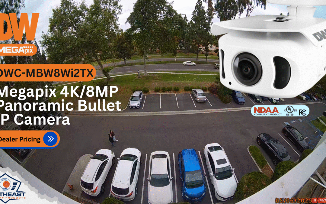 Expand Coverage with the DWC-MBW8Wi2TX Ultra-Wide, Panoramic IP Bullet Camera from Digital Watchdog