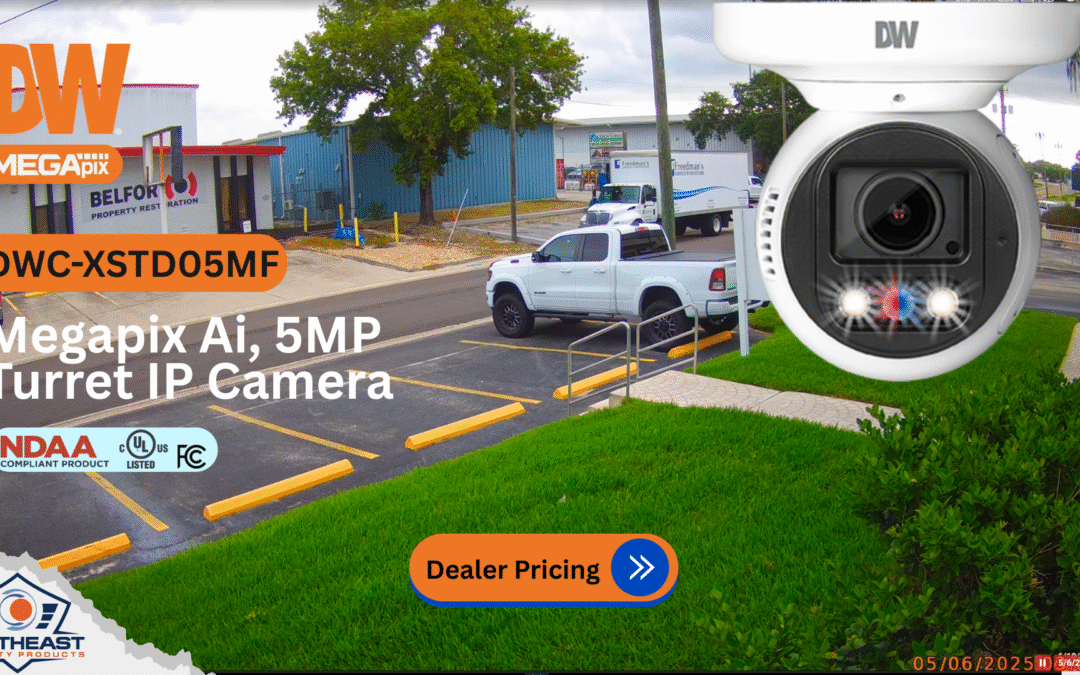 Next-Gen Image Clarity with the Digital Watchdog DWC-XSTD05MF 5MP Turret Camera