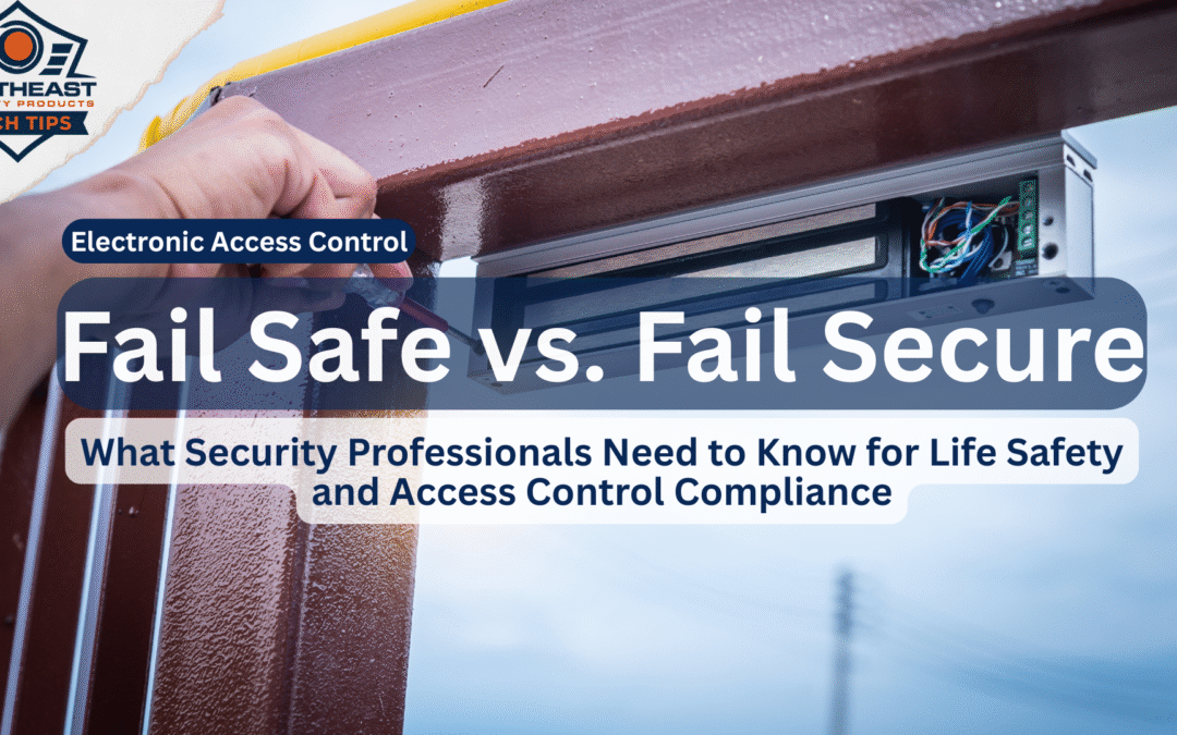 Fail Safe vs Fail Secure: What Security Professionals Need to Know for Life Safety and Access Control Compliance