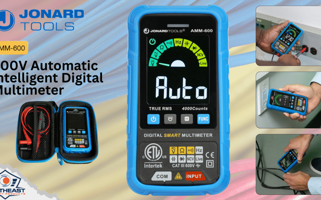 A Smarter Way to Troubleshoot: The AMM-600 Multimeter from Jonard Tools