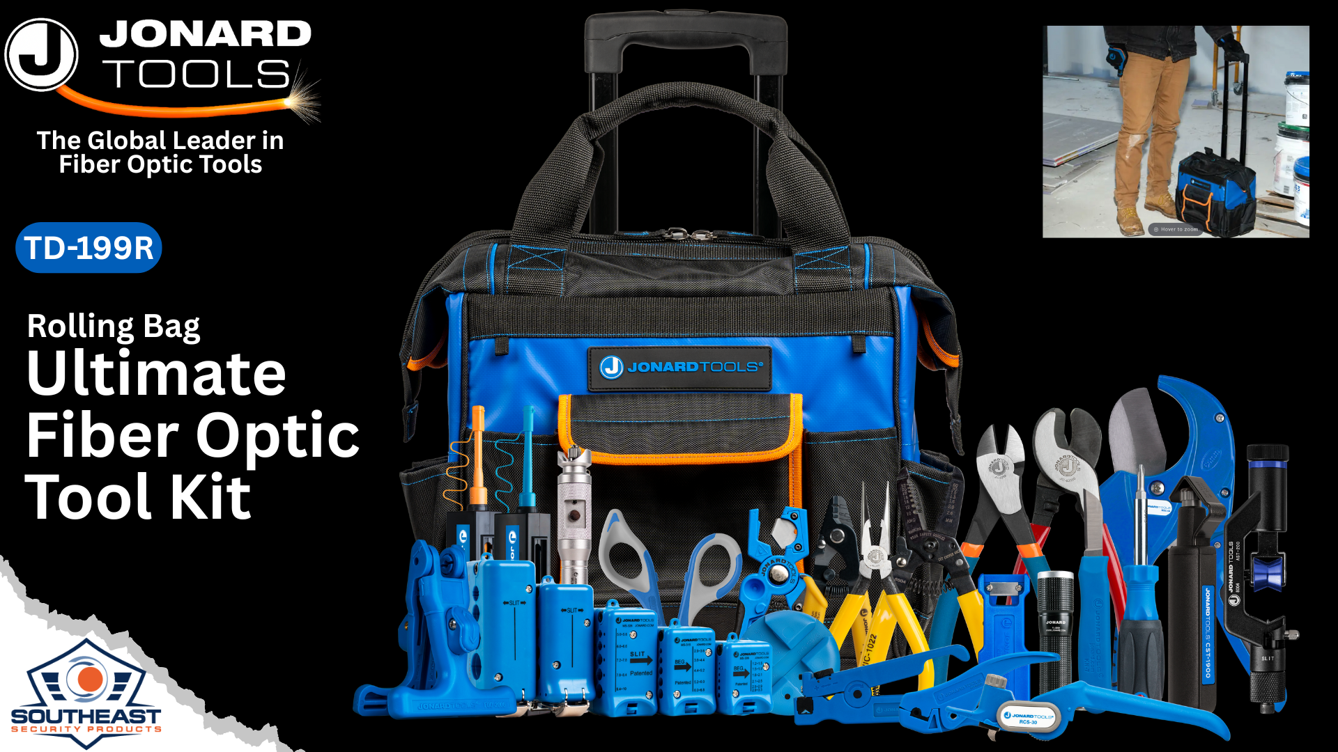 TK-199R Ultimate Fiber Optic Tool Kit from Jonard Tools