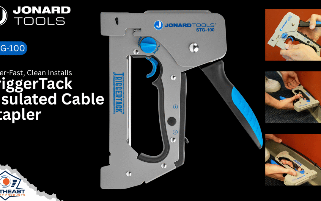 Jonard Tools TriggerTack STG-100: The Low-Voltage Stapler Built for Pros