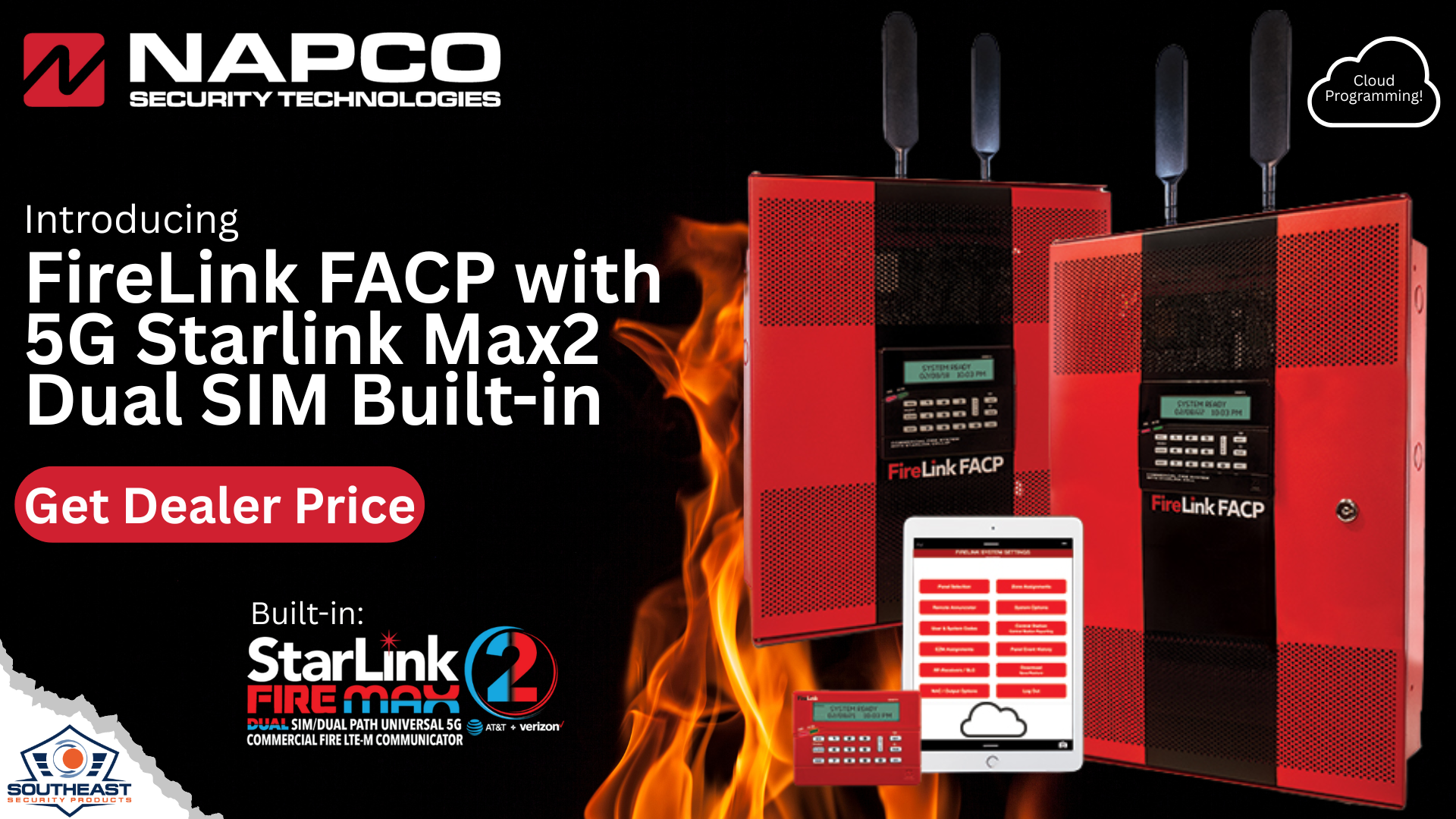 FLX2-32 Fire Alarm Panel and Dual-Path Communicator