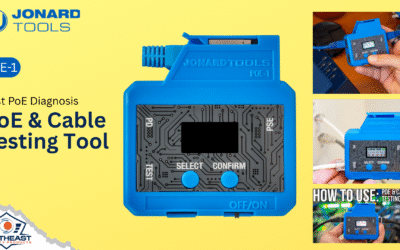 Fast PoE Diagnosis and Cable Testing with the Jonard Tools POE-1