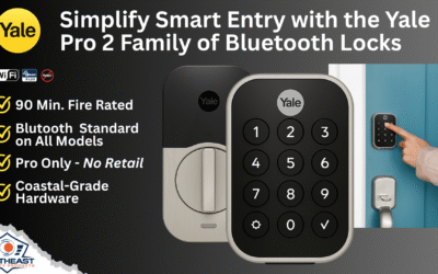 Simplify Smart Entry with the Yale Pro 2 Family of Bluetooth Locks